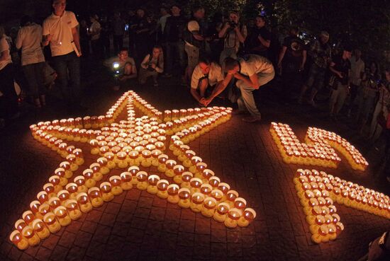 All-Russia Memorial Candle campaign
