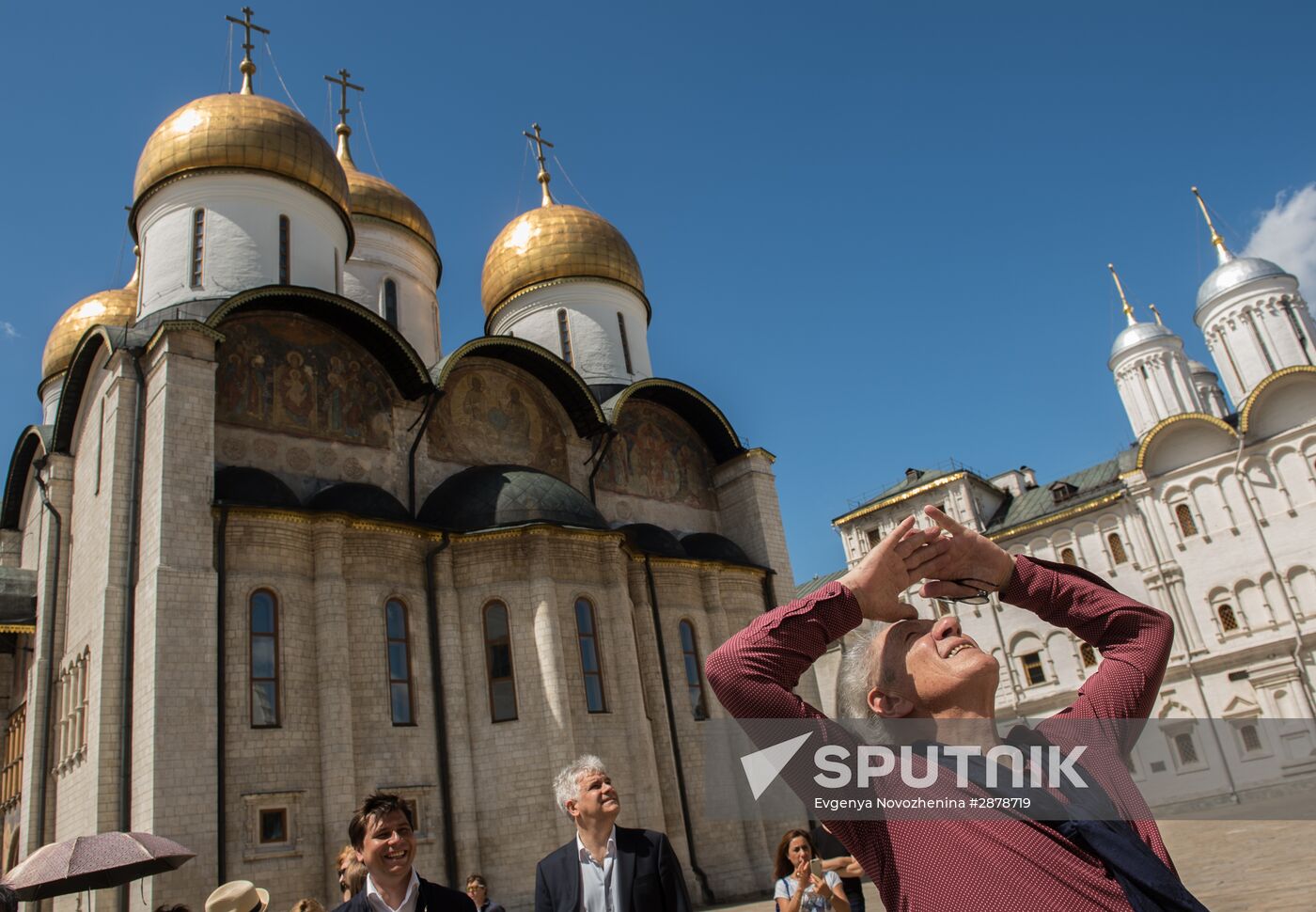 British actor Sir Ian McKellen visits Moscow
