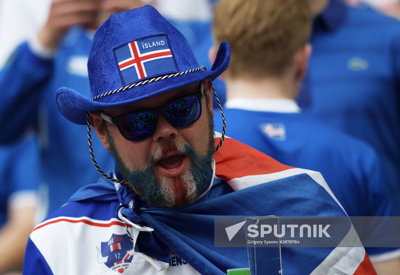 The UEFA Euro 2016. Iceland vs. Austria