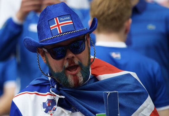 The UEFA Euro 2016. Iceland vs. Austria