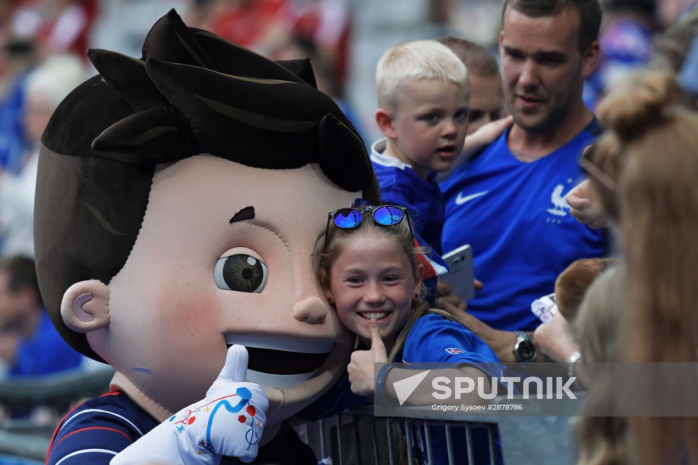 The UEFA Euro 2016. Iceland vs. Austria