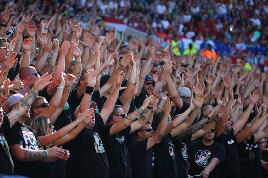 UEFA Euro 2016. Hungary vs. Portugal