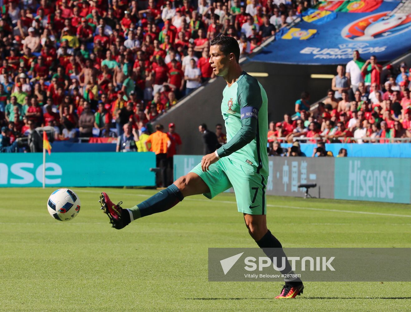 UEFA Euro 2016. Hungary vs. Portugal