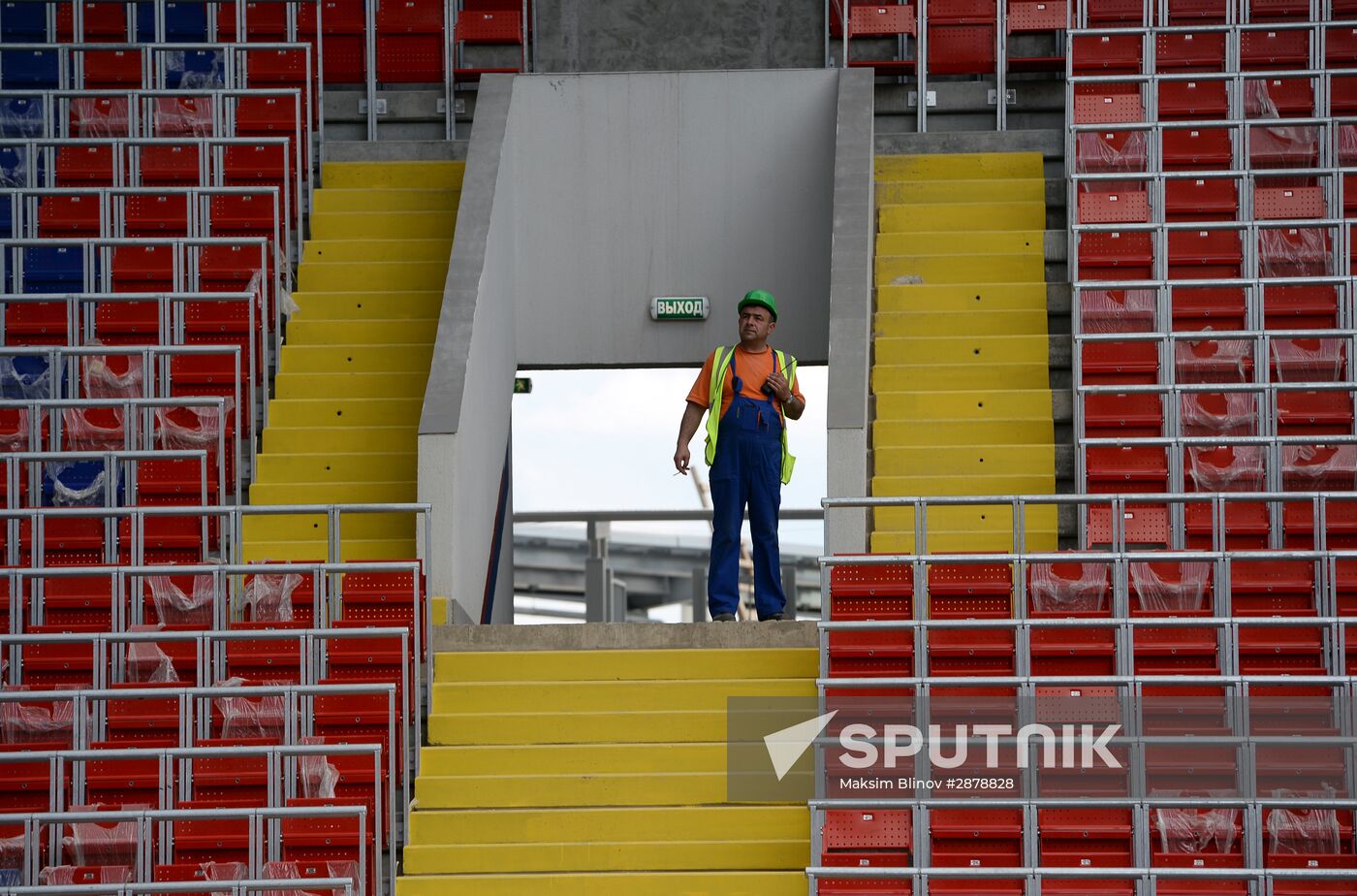 PFC CSKA Stadium under construction