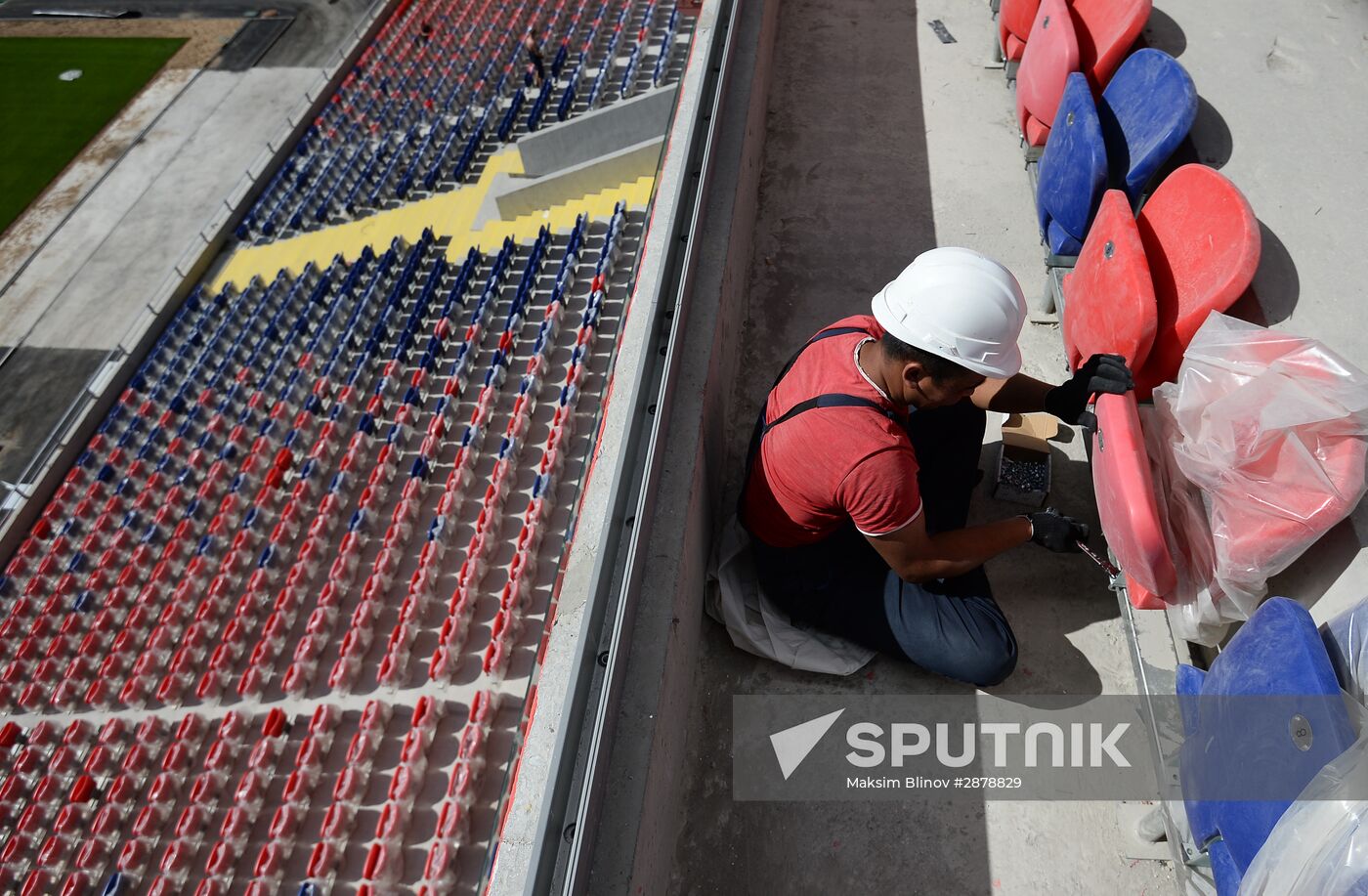 PFC CSKA Stadium under construction