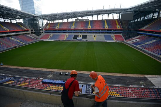 PFC CSKA Stadium under construction
