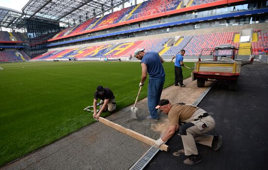 PFC CSKA Stadium under construction