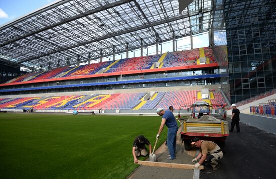 PFC CSKA Stadium under construction