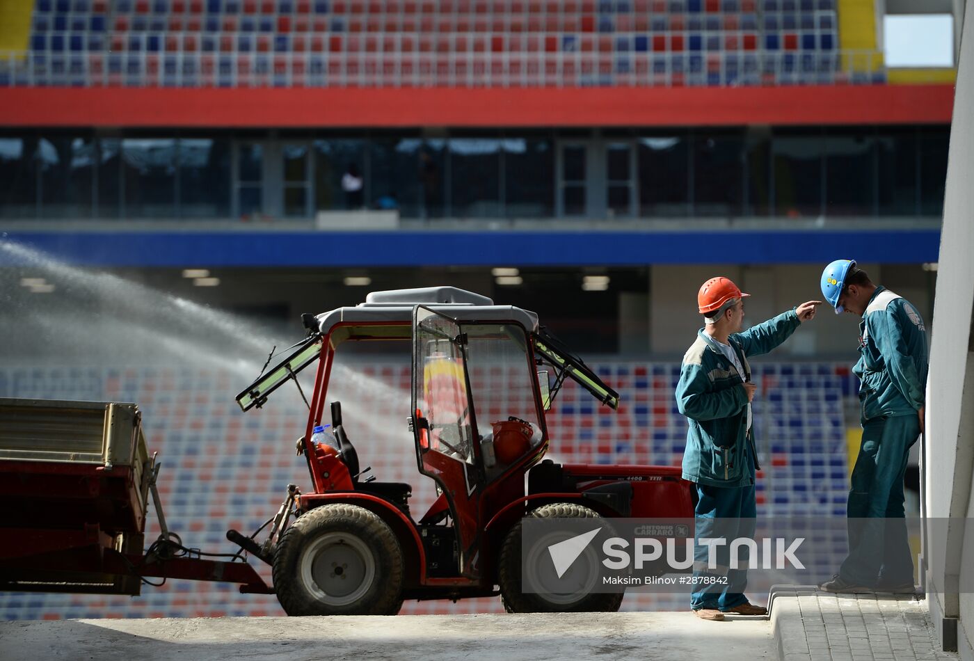 PFC CSKA Stadium under construction