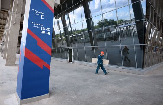 PFC CSKA Stadium under construction