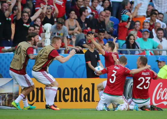 UEFA Euro 2016. Hungary vs. Portugal