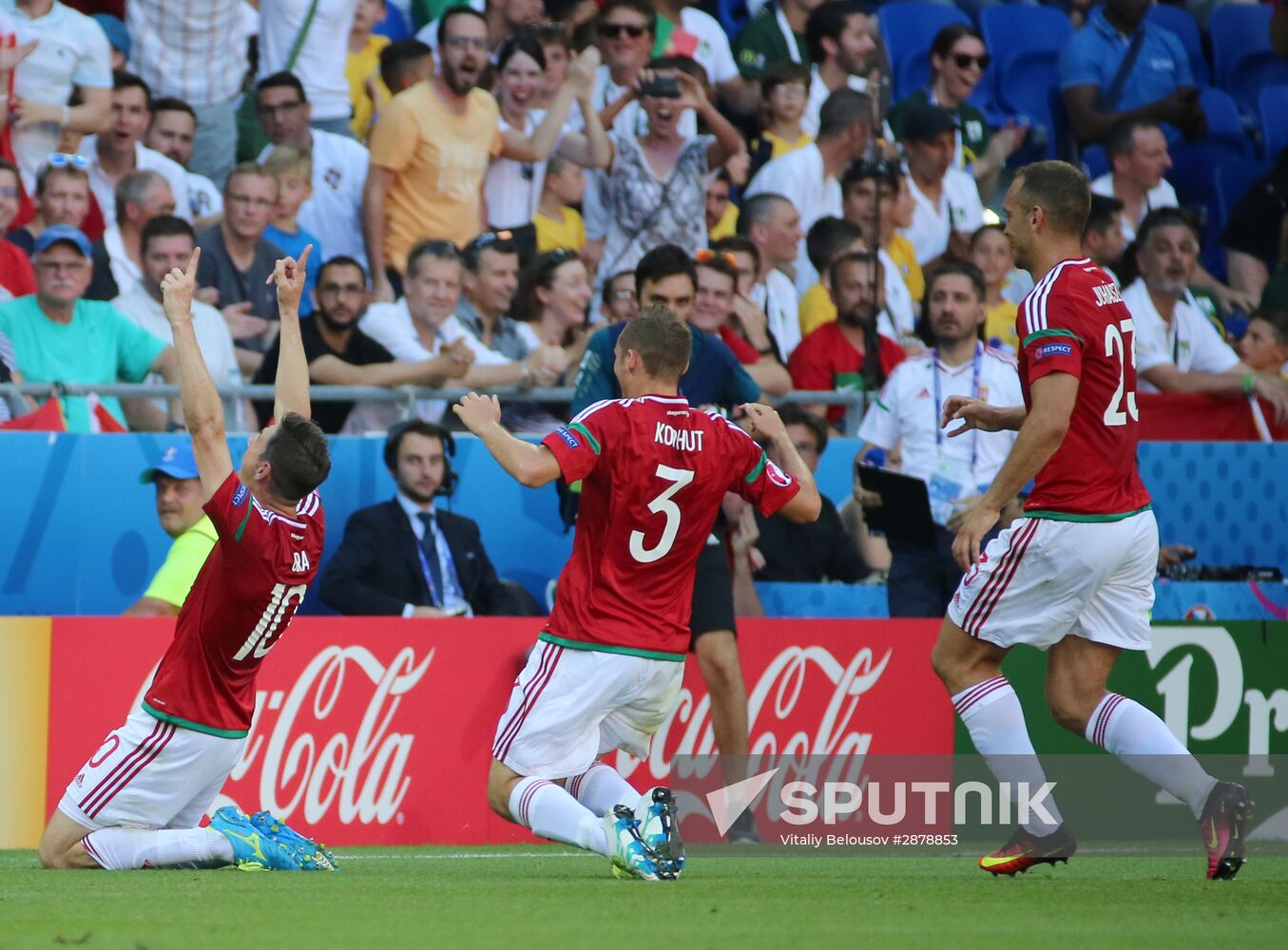 UEFA Euro 2016. Hungary vs. Portugal