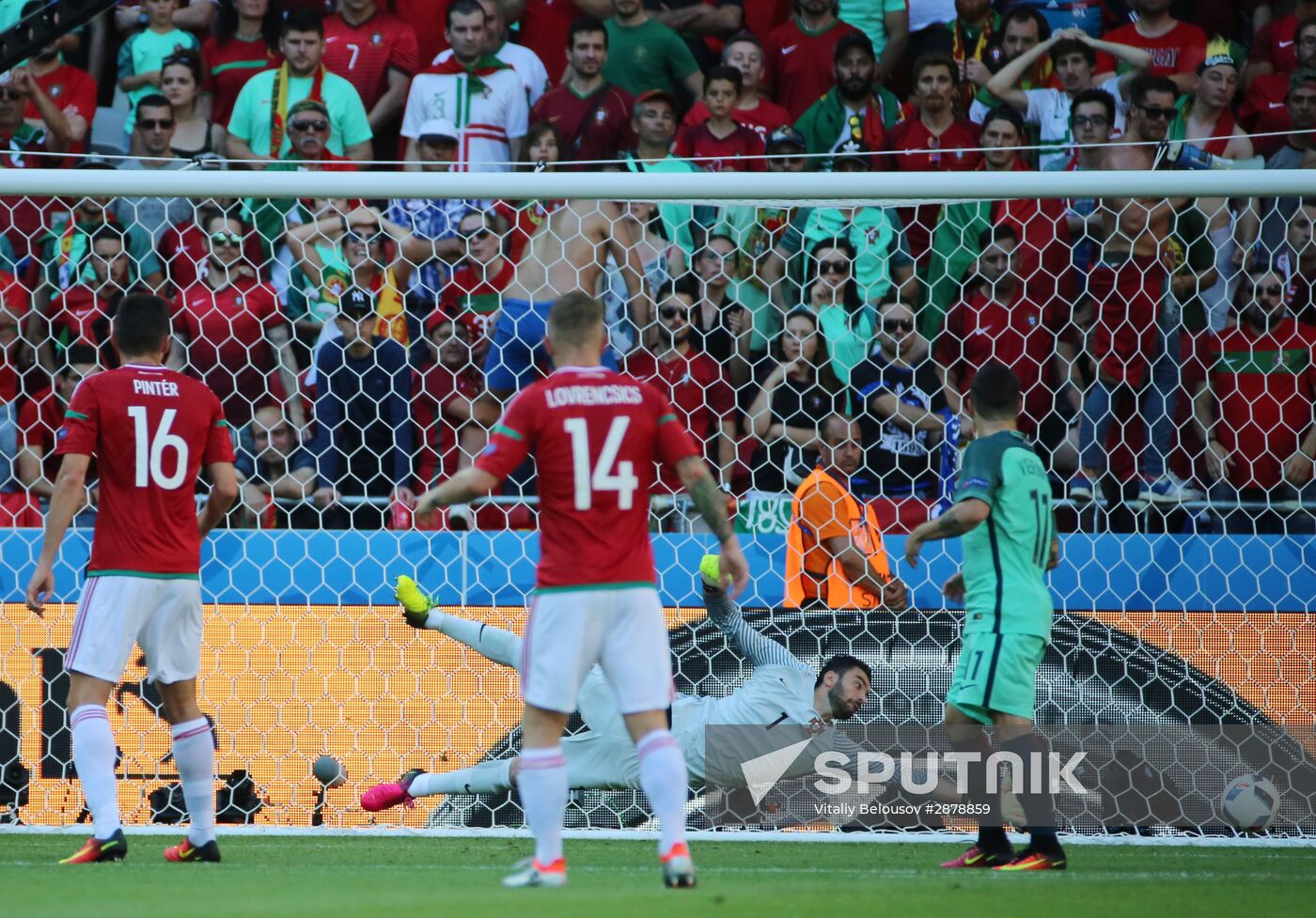UEFA Euro 2016. Hungary vs. Portugal