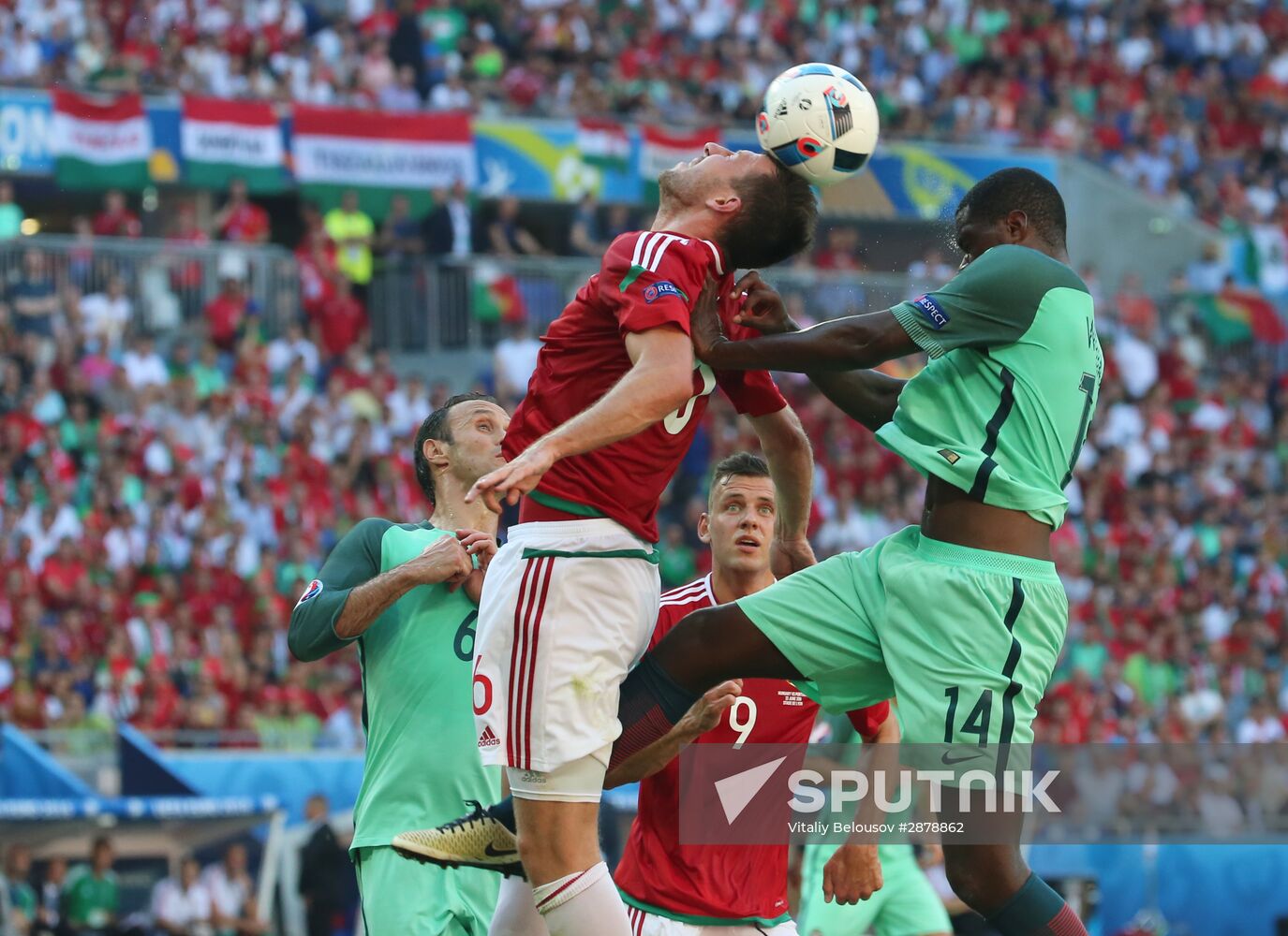 UEFA Euro 2016. Hungary vs. Portugal