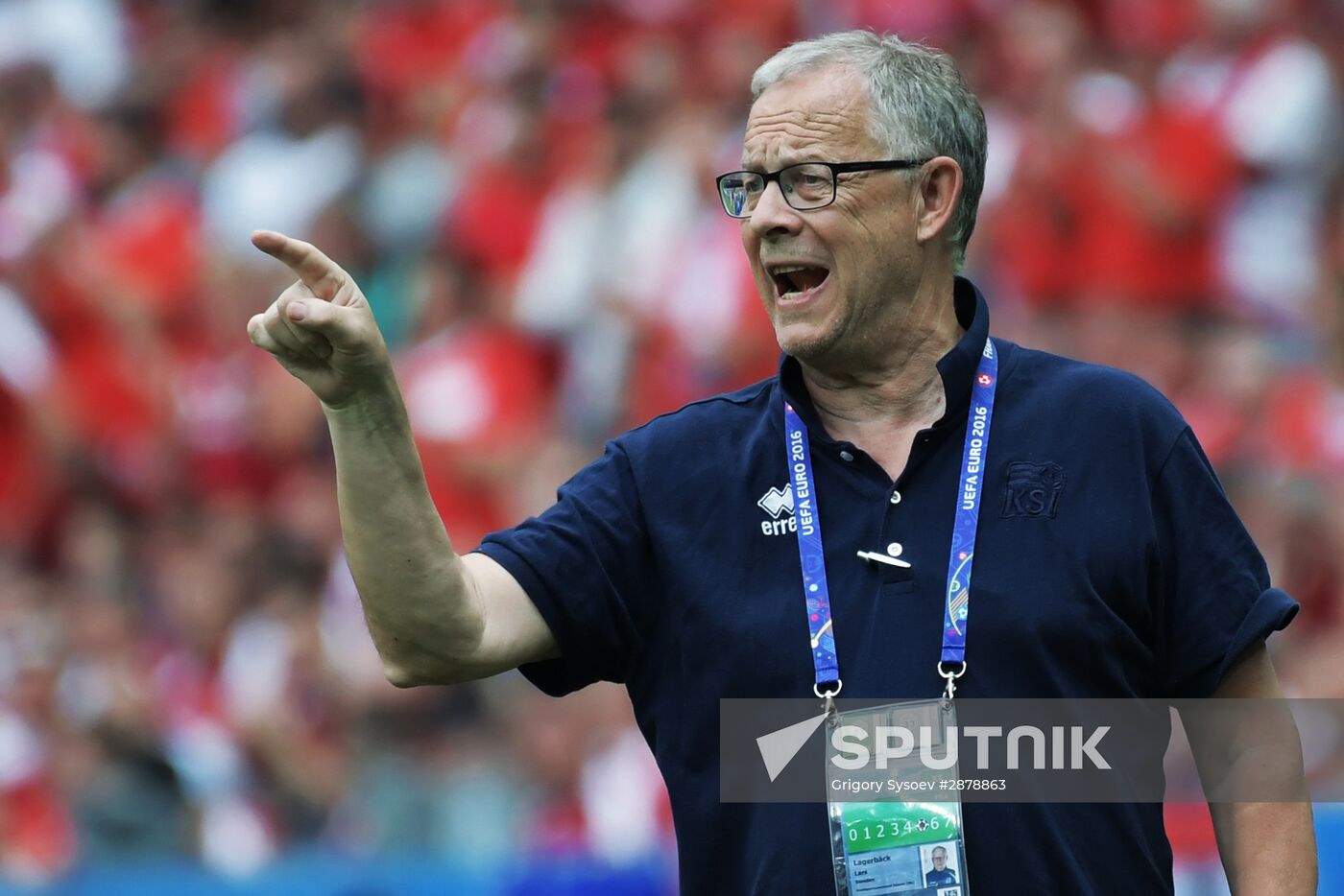 The UEFA Euro 2016. Iceland vs. Austria
