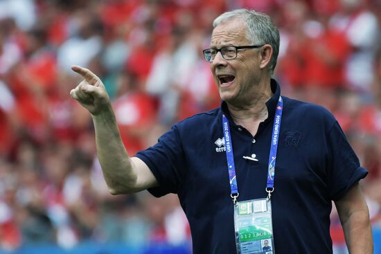 The UEFA Euro 2016. Iceland vs. Austria