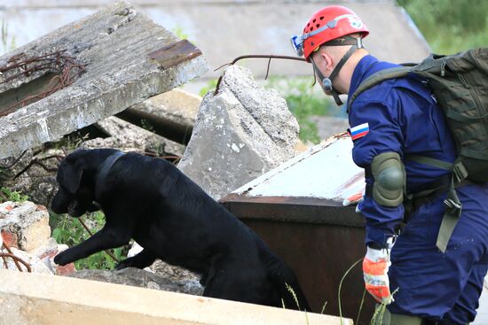 Certification of the Centrospas search and rescue team of EMERCOM of Russia according to the INSARAG Guidelines