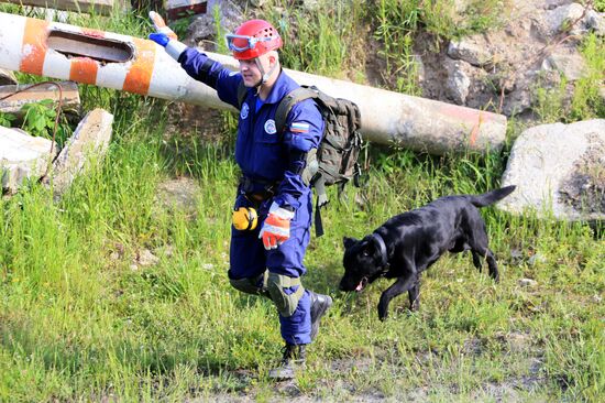 Certification of the Centrospas search and rescue team of EMERCOM of Russia according to the INSARAG Guidelines