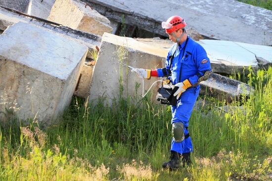 Certification of the Centrospas search and rescue team of EMERCOM of Russia according to the INSARAG Guidelines