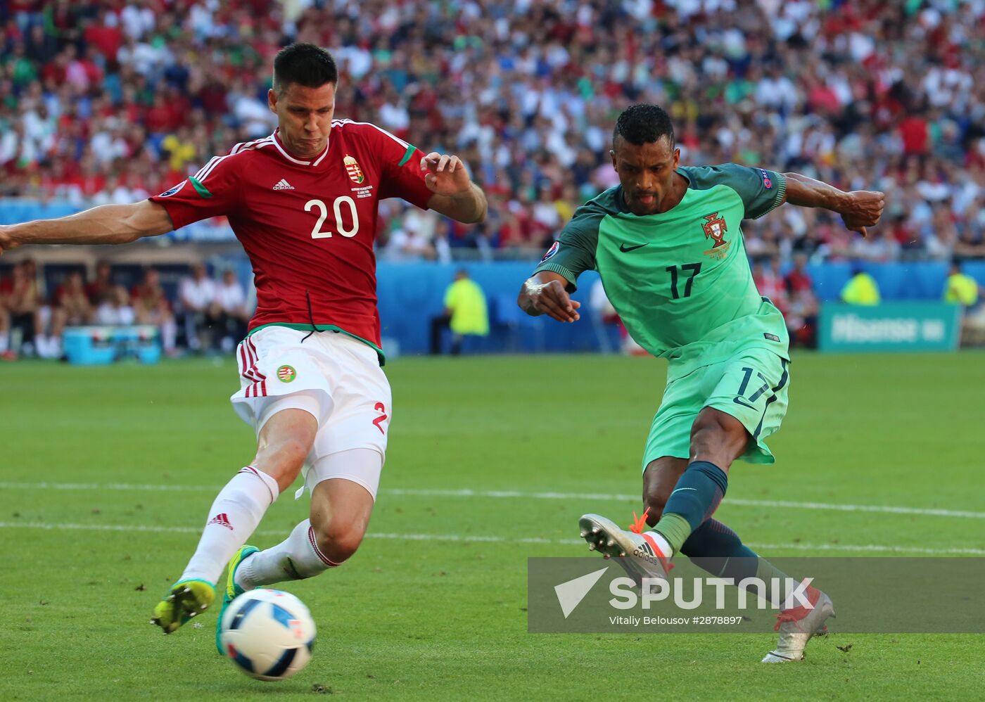 UEFA Euro 2016. Hungary vs. Portugal