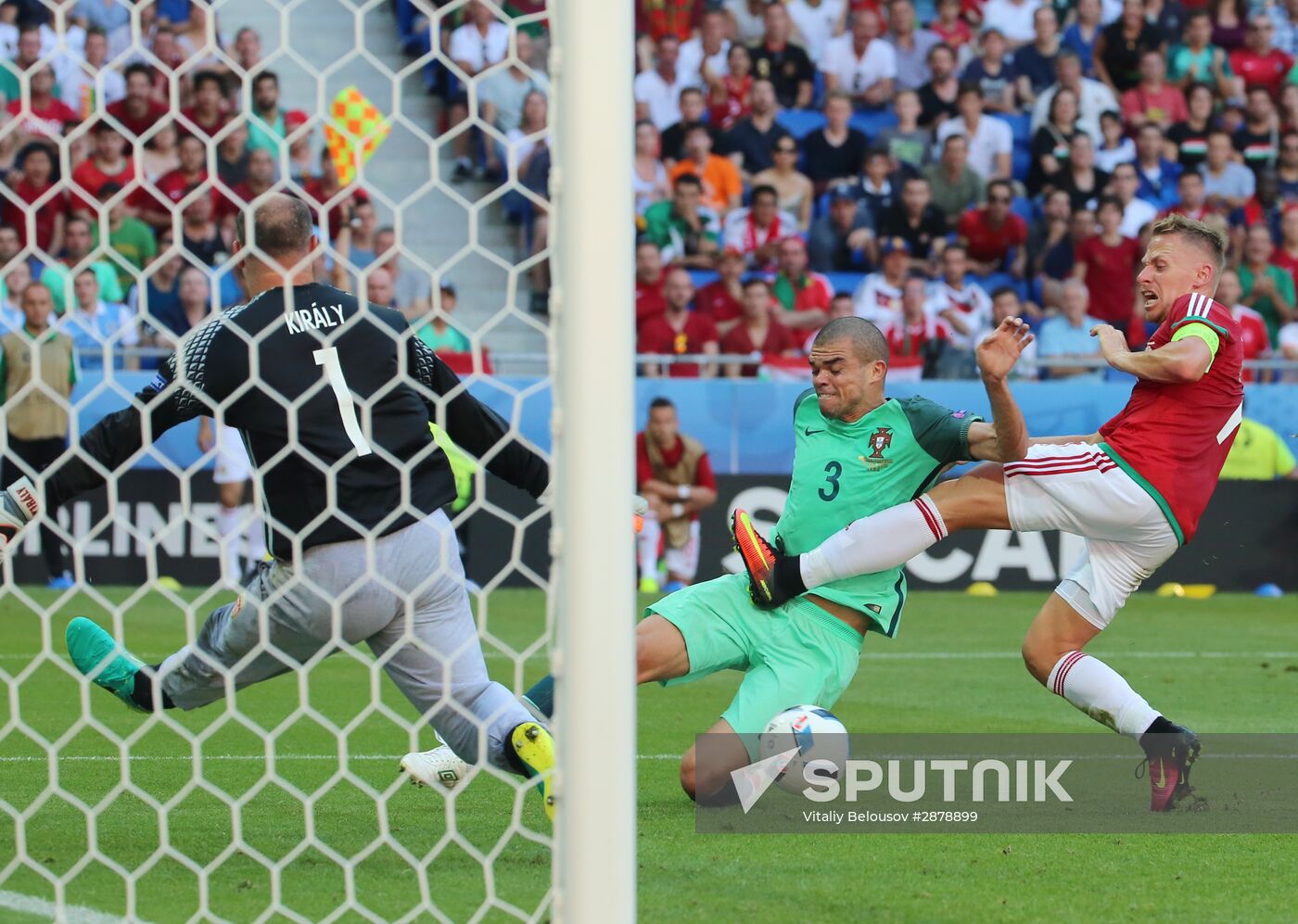 UEFA Euro 2016. Hungary vs. Portugal