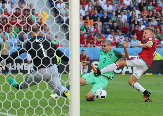 UEFA Euro 2016. Hungary vs. Portugal