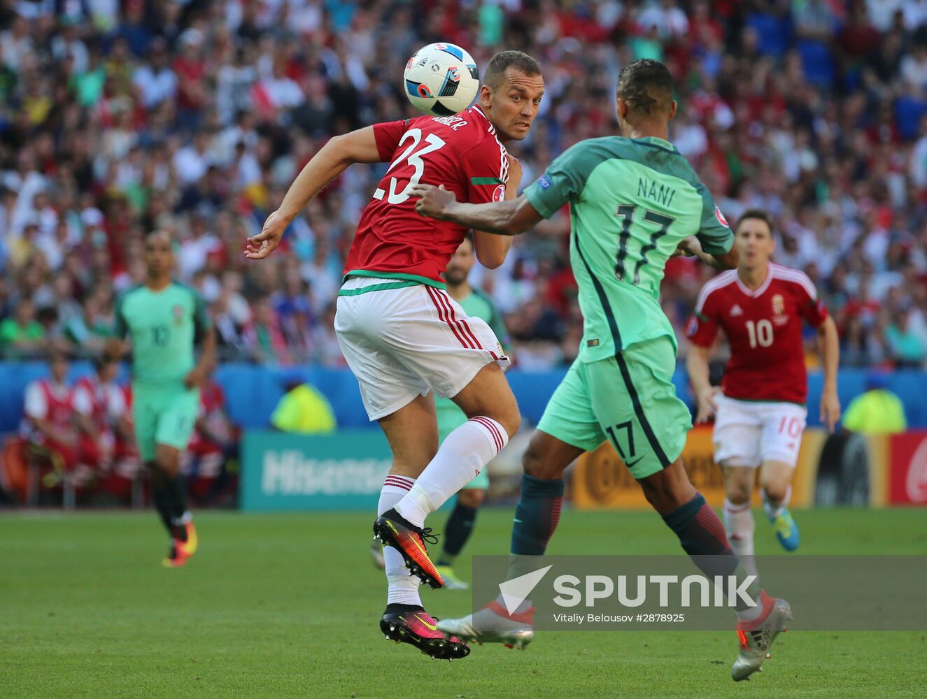 UEFA Euro 2016. Hungary vs. Portugal
