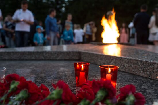 All-Russia Memorial Candle campaign