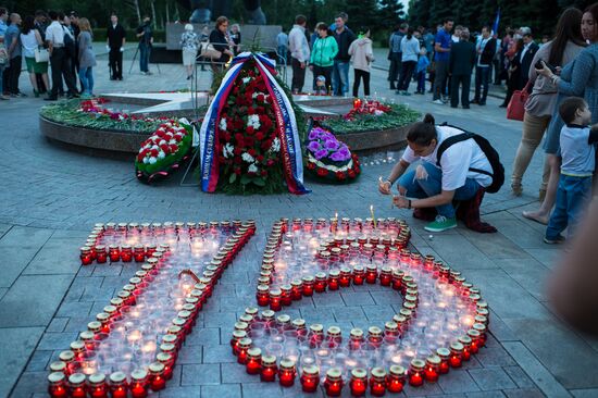All-Russia Memorial Candle campaign