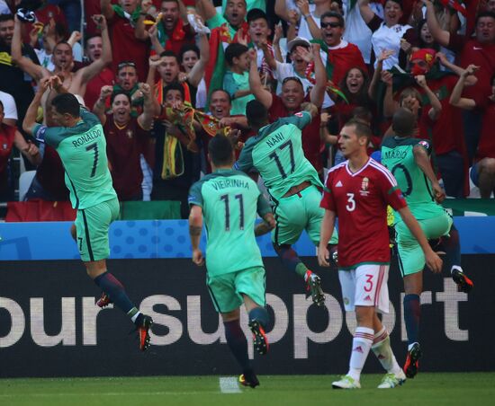 UEFA Euro 2016. Hungary vs. Portugal