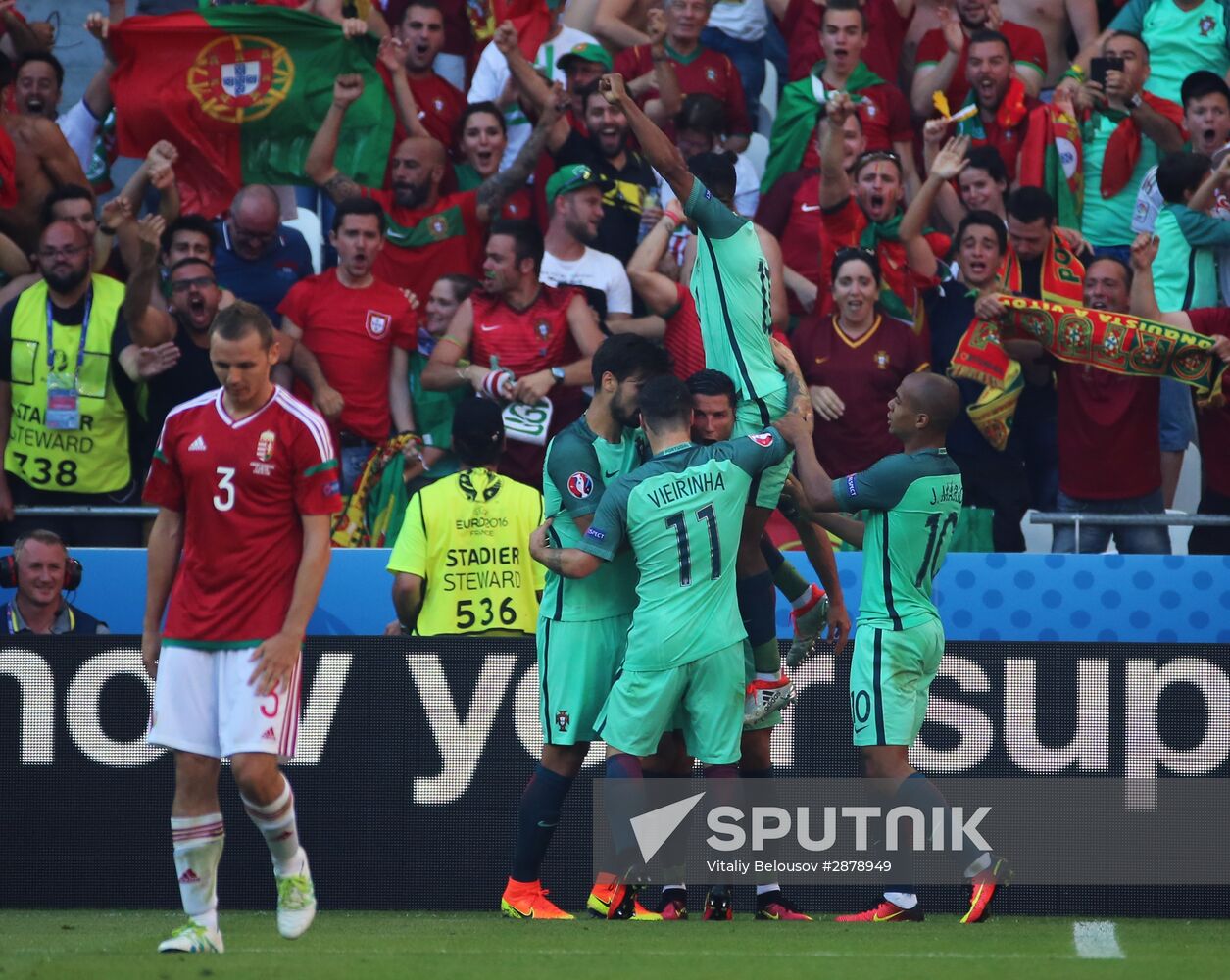 UEFA Euro 2016. Hungary vs. Portugal