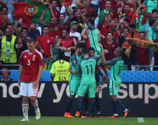 UEFA Euro 2016. Hungary vs. Portugal