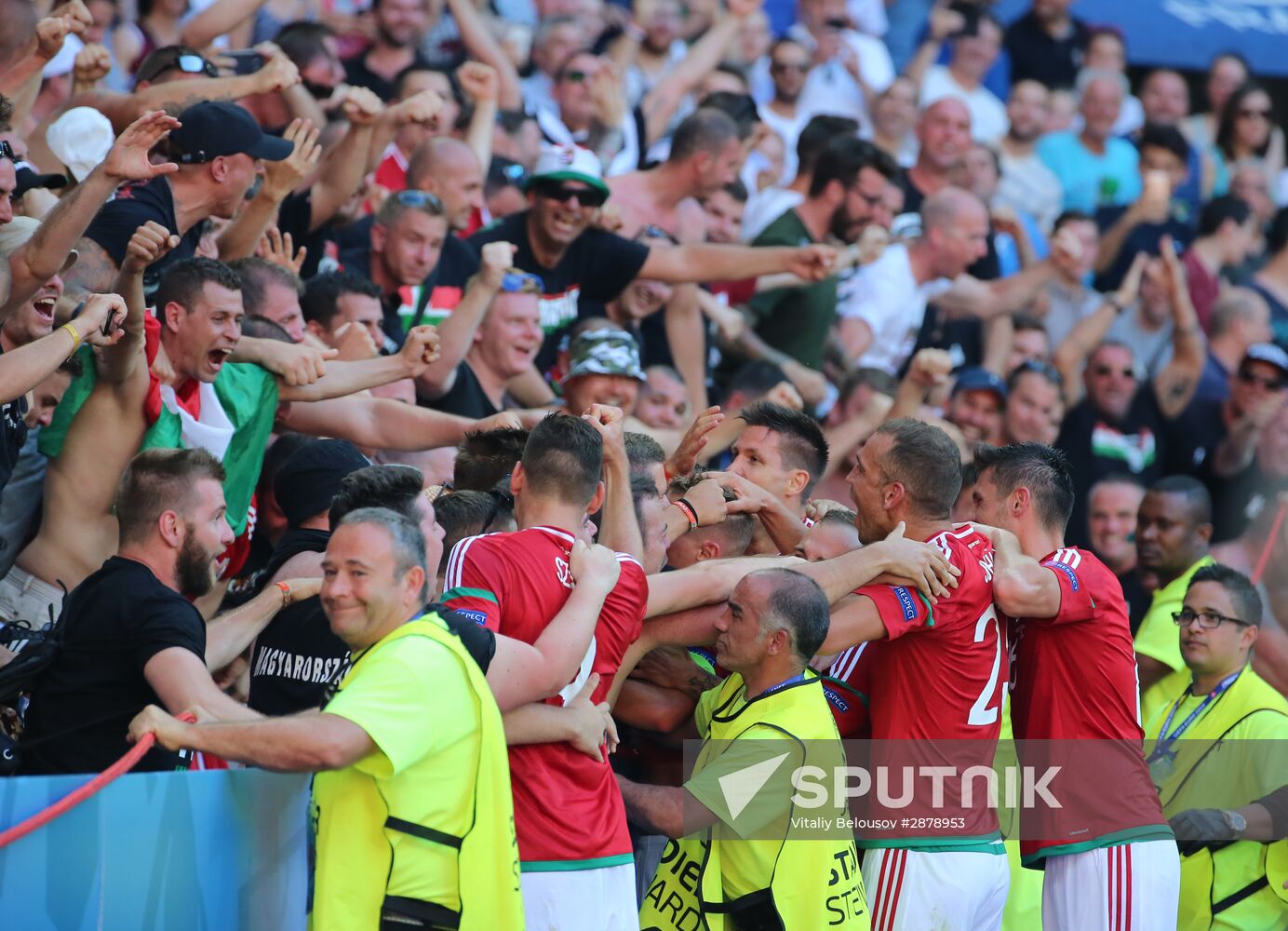 UEFA Euro 2016. Hungary vs. Portugal