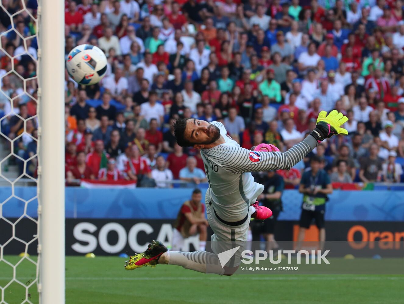 UEFA Euro 2016. Hungary vs. Portugal