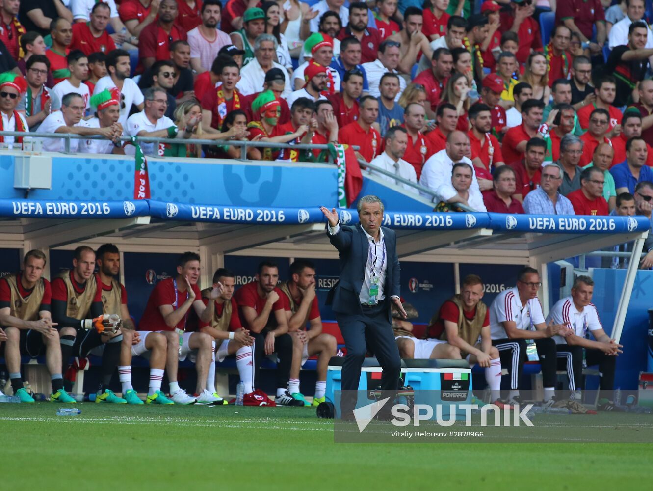 UEFA Euro 2016. Hungary vs. Portugal