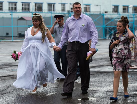 Wedding in Omsk correctional facility