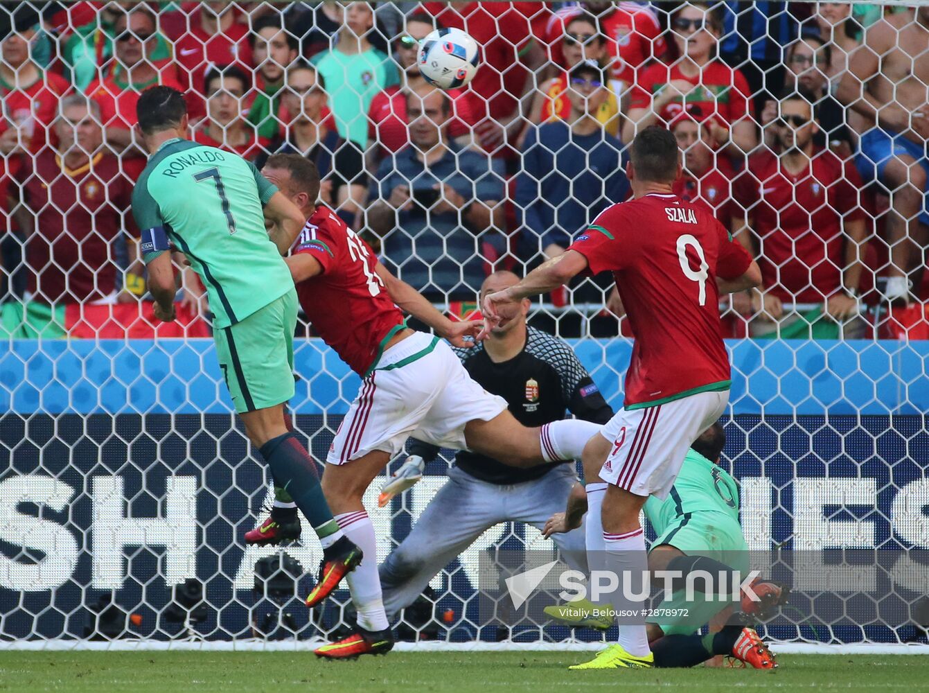 UEFA Euro 2016. Hungary vs. Portugal