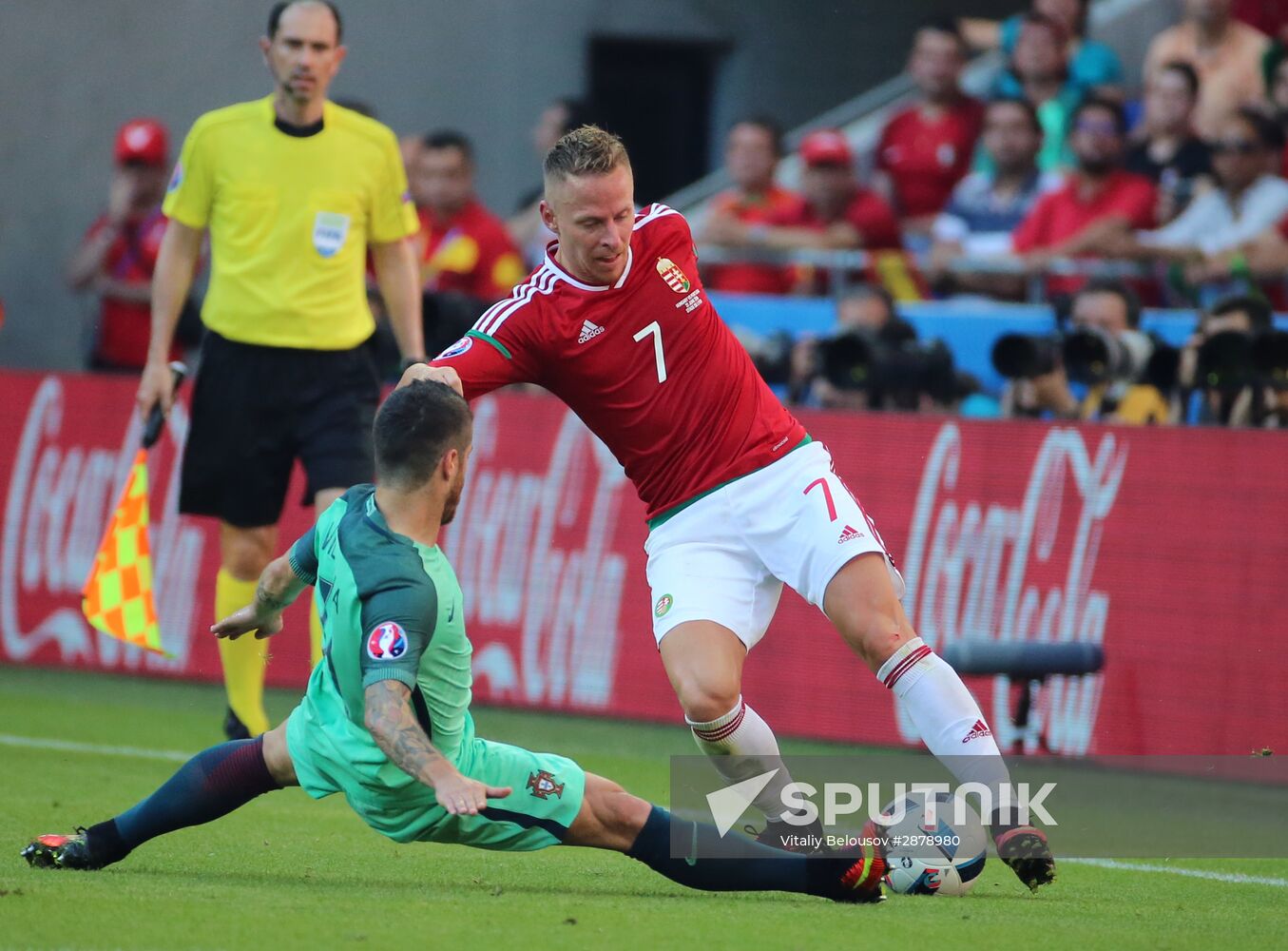 UEFA Euro 2016. Hungary vs. Portugal