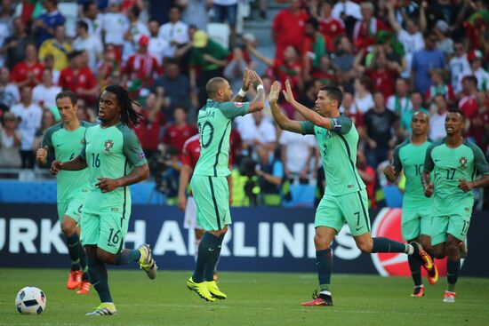 UEFA Euro 2016. Hungary vs. Portugal