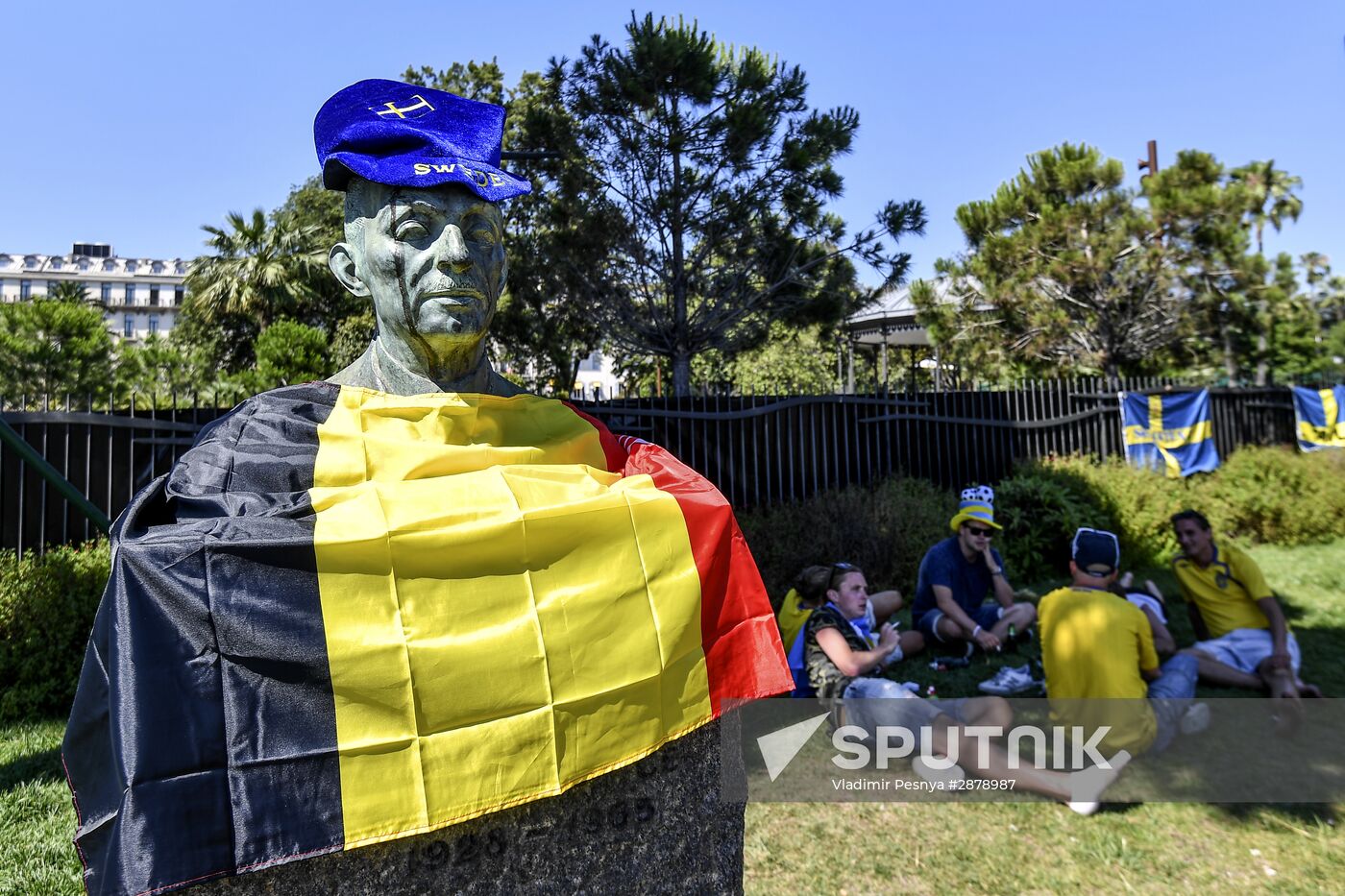 UEFA Euro 2016. Sweden vs. Belgium