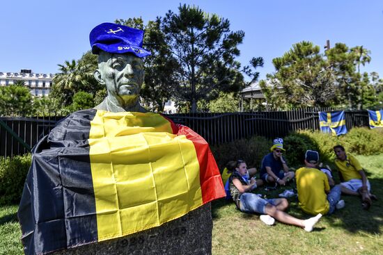UEFA Euro 2016. Sweden vs. Belgium