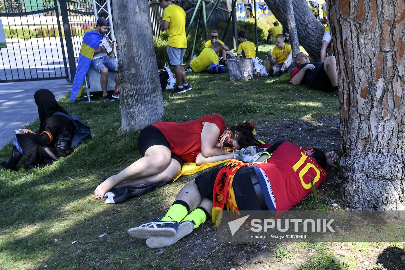 UEFA Euro 2016. Sweden vs. Belgium
