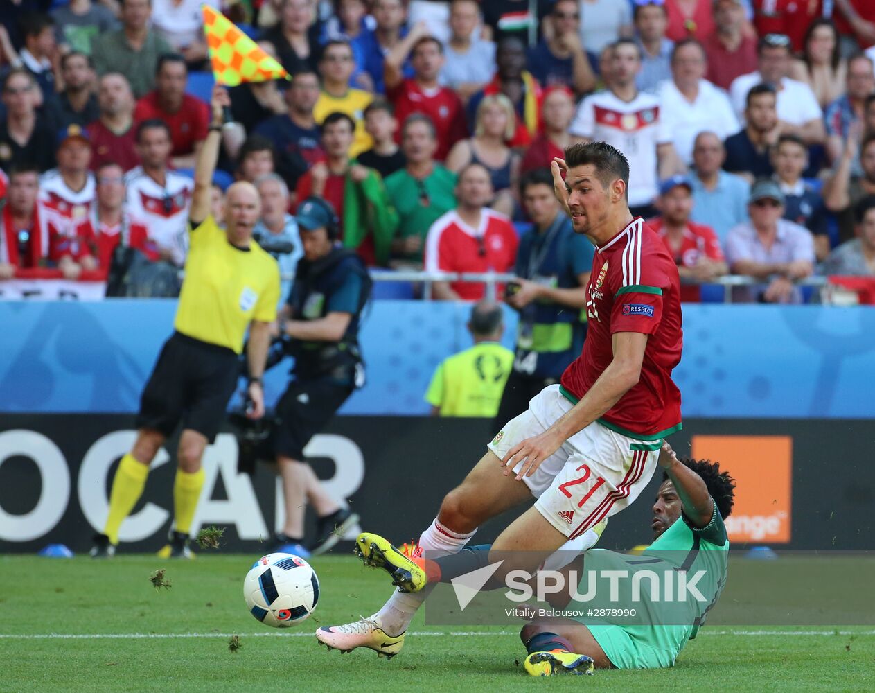 UEFA Euro 2016. Hungary vs. Portugal