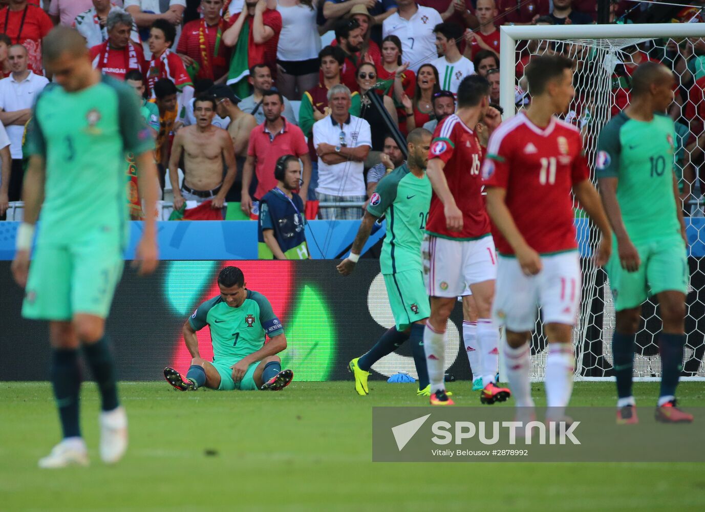 UEFA Euro 2016. Hungary vs. Portugal