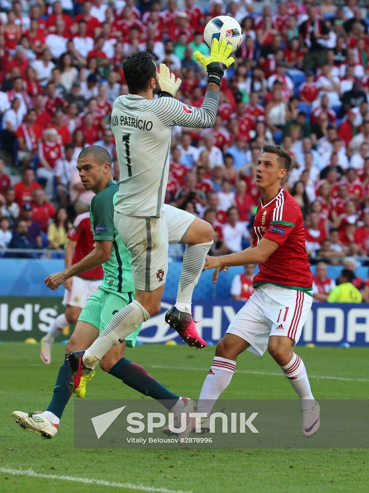 UEFA Euro 2016. Hungary vs. Portugal