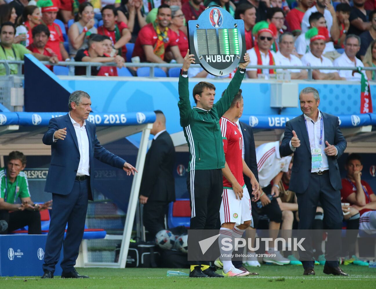UEFA Euro 2016. Hungary vs. Portugal