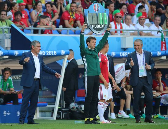 UEFA Euro 2016. Hungary vs. Portugal