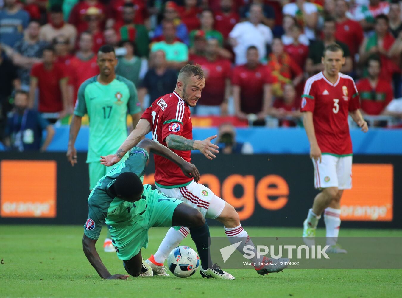 UEFA Euro 2016. Hungary vs. Portugal