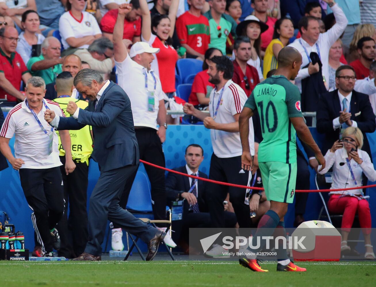 UEFA Euro 2016. Hungary vs. Portugal