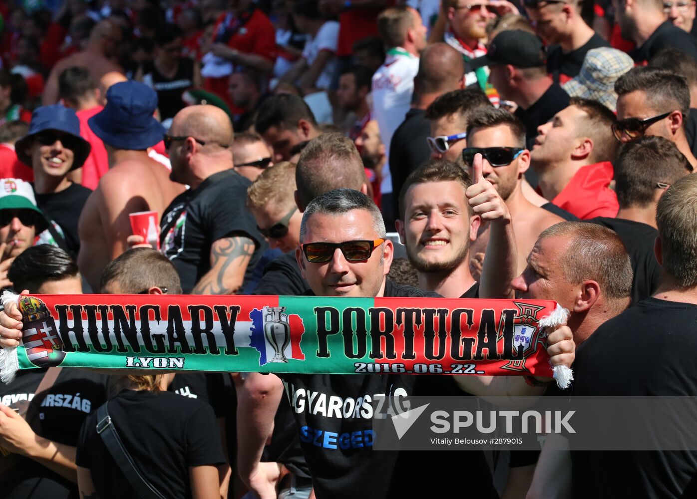 UEFA Euro 2016. Hungary vs. Portugal
